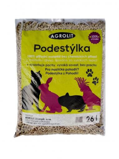 Agrolit Dřevěná podestýlka 26 l