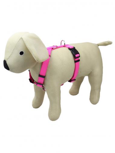 animALL Postroj popruhový růžový S-M 40-58 cm/15 mm