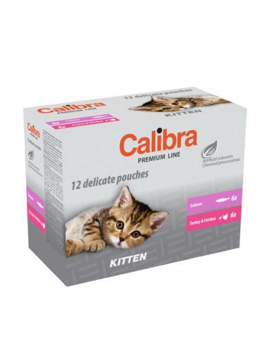 Calibra Cat kapsa Premium Kitten multipack 12x100 g