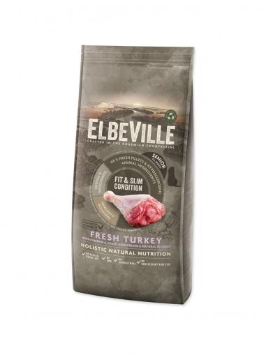 ELBEVILLE Senior all breeds Fit and Slim Condition Fresh Turkey 11,4 kg