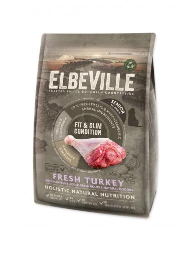 ELBEVILLE Senior all breeds Fit and Slim Condition Fresh Turkey 4 kg