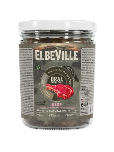 ELBEVILLE sklenice Oral Cavity Care hovězí s heřmánkem 440 ml