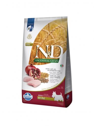 N&D Ancestral Grain Dog Chicken Adult Mini