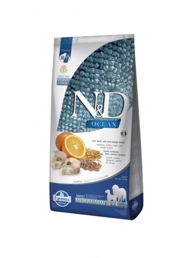 N&D Ocean Dog Cod Adult Medium & Maxi 12 kg