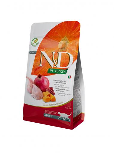 N&D Pumpkin Cat Quail & Pomegranate Adult 1,5 kg