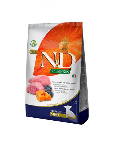 N&D Pumpkin Dog Lamb & Blueberry Puppy Mini 2,5 kg