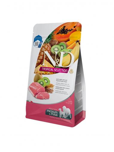 N&D Tropical Selection Dog Pork Adult Medium & Maxi 2 kg