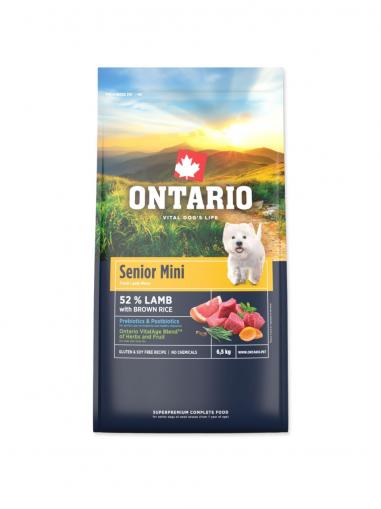 Ontario Senior Mini Lamb & Brown Rice 6,5 kg
