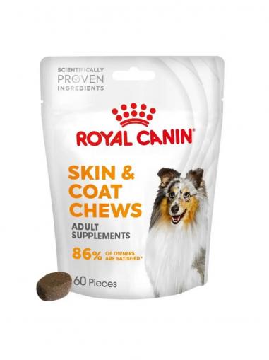 Royal Canin Adult Dog Supplements Skin & Coat Chews 240 g