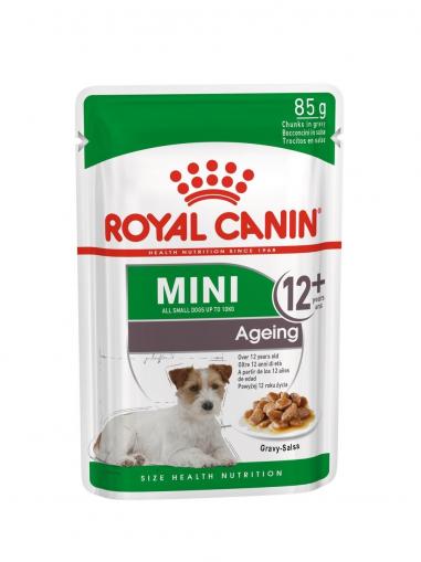 12 x Royal Canin kapsička Dog Mini Ageing 12+ in Gravy 85 g