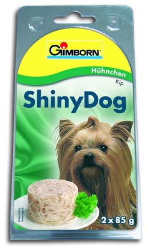 Gimpet Konzerva SHINY DOG kuře 2x85 g