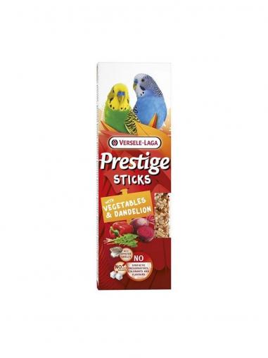 Versele Laga Prestige Sticks pro andulky zelenina a pampeliška 2x30 g