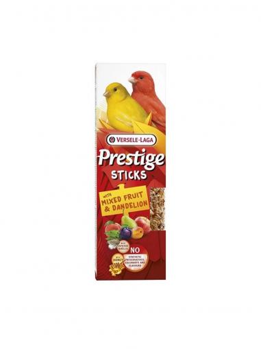 Versele Laga Prestige Sticks pro kanárky mix ovoce a pampeliška 2x30 g