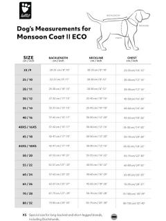 Hurtta Obleček Monsoon II ECO rubínový 60