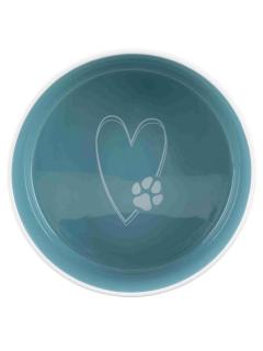 Trixie keramická miska Pet's home krémovo/petrolejová 0,3l/12 cm
