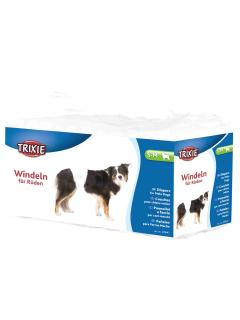 Trixie Papírové pleny pro psy trpící inkontinencí S-M 30-46 cm 12 ks